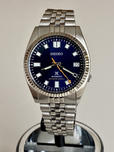 Seiko 5 snxj milgauss mod datejust snxj89 k grey dial daydate 7s26 watch  126234 | eBay