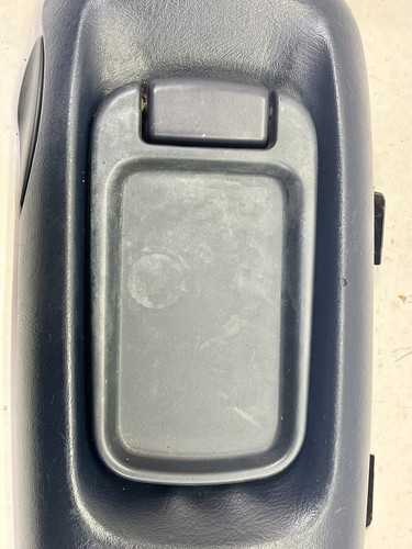 1995-1999 Chevy C/K Pickup Tahoe Suburban Blue Center Console Lid Armrest - Picture 11 of 15