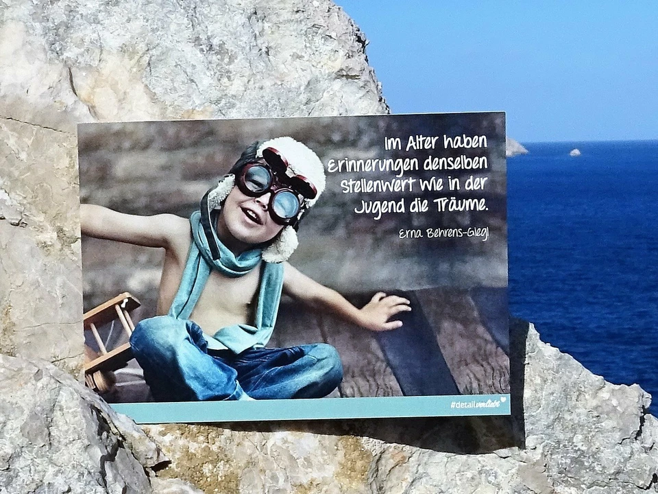 2 x 12 Postkarten mit Sprüchen I DIN A6 I Spruch-Karten I dv_239 - Bild 4 von 4