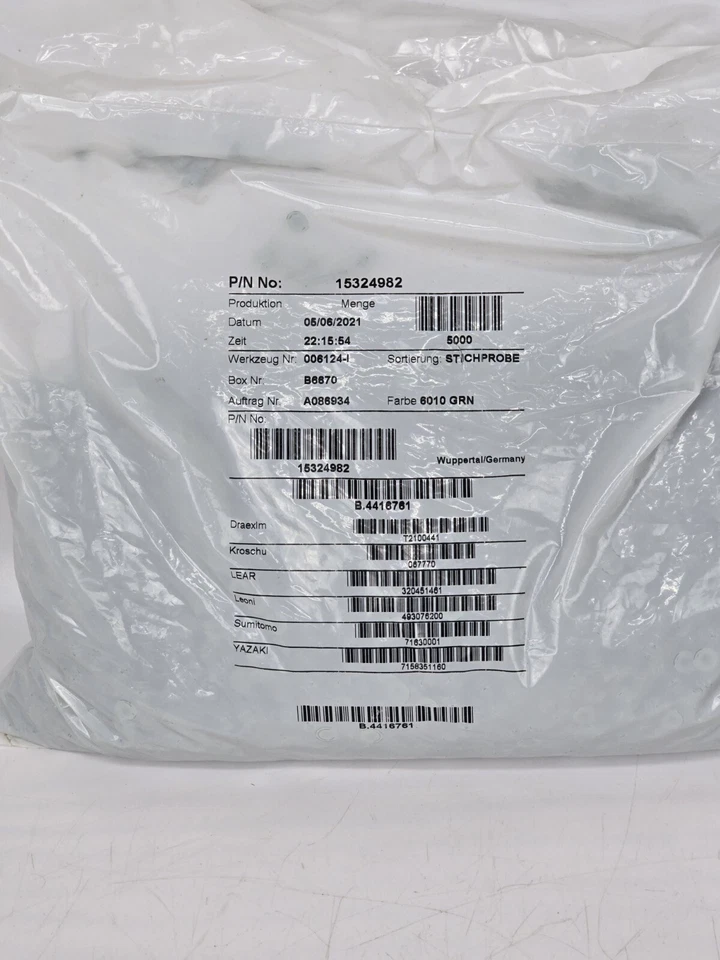 Bag of 5000 OEM Delphi 15324982 Weatherpack Connector Wire Seal 18-20 Ga Green R - Image 4 of 4