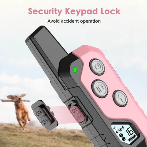 Effective Dog Shock Collar - Beep, Vibration & Shock Modes, 1000 Ft Remote Range - Picture 6 of 9