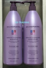2-Pk BIO KERATIN Botanical KERATIN Argan Protein HYDRATING SHAMPOO  CONDITIONER