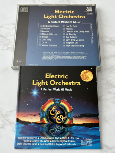 Electric Light Orchestra A Perfect World Of Music CD FRANCE IMPORT! 1985 JET OOP - Picture 4 of 4