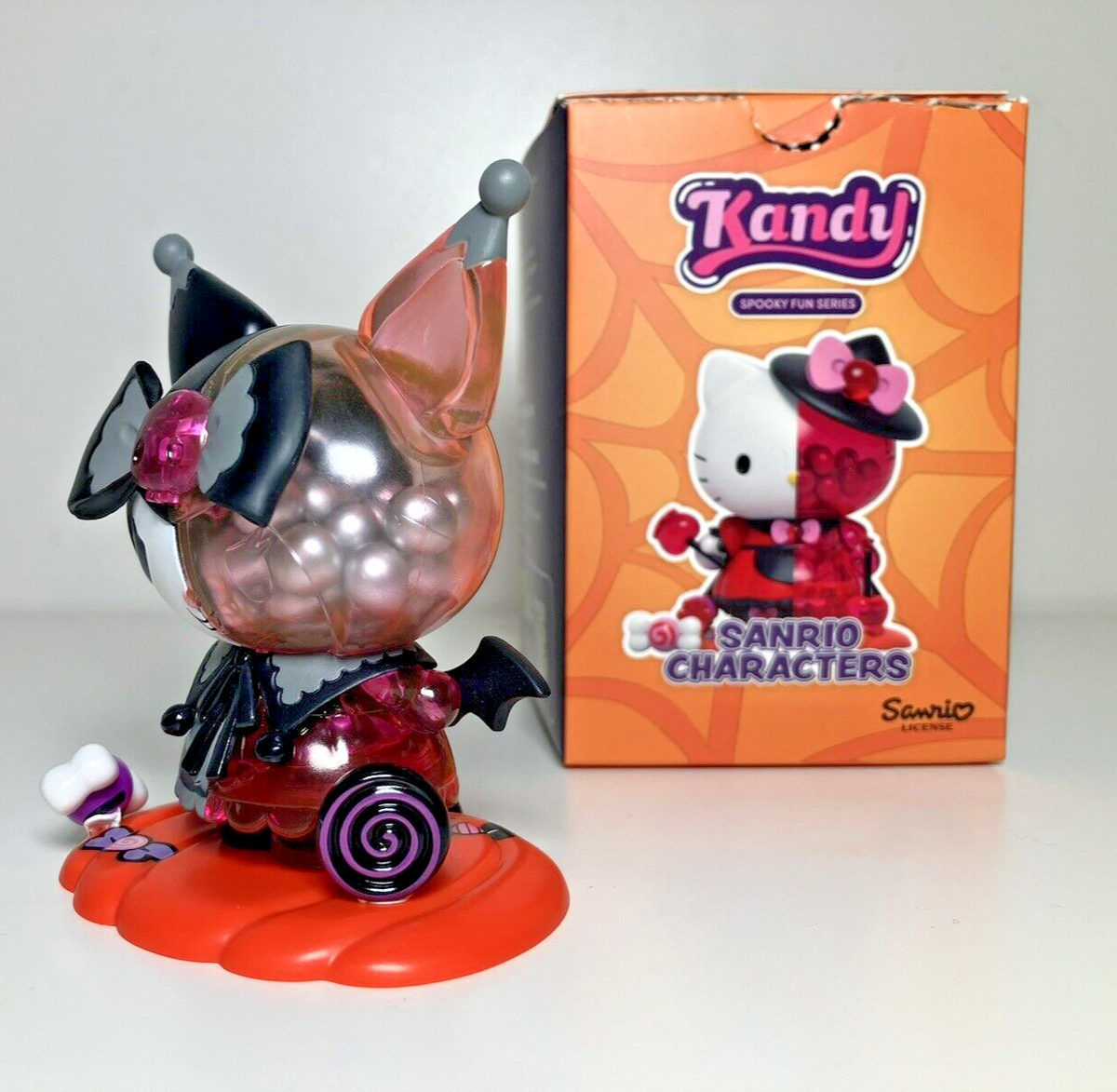 Mighty Jaxx Kandy Sanrio Spooky Fun Series Kuromi Rare Chase Blind
