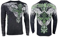 Xtreme Couture by Affliction Men's T-Shirt Long View Biker Cross S-5XL