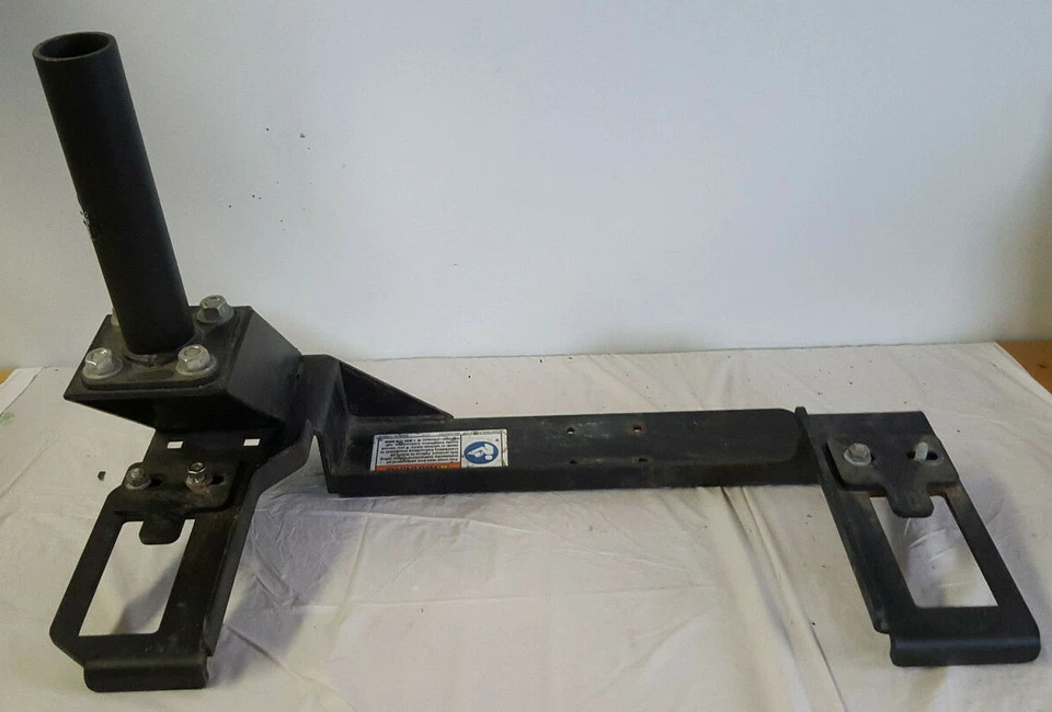 Gamber-Johnson Black Steel Computer Mount Step Bracket w/ Pole & Component Foto 4 de 4