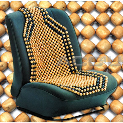 Coche Furgoneta Taxi Mini Bus Asiento Delantero de Madera Cuentas Cojín