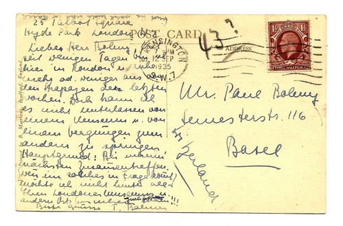 British National Gallery Rembrant Artist Pictured Post Card - Picture 2 of 2