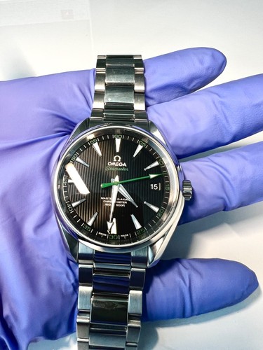 Omega Seamaster Watch 41.5mm Automatic Watch Black Dial Stainless Steel - Picture 4 of 8