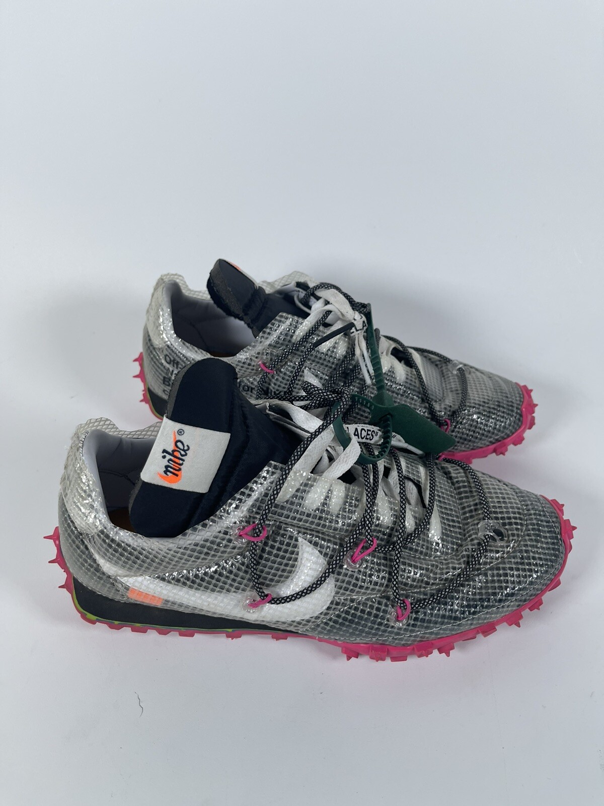 OFF WHITE X NIKE Nike x Off White Waffle Racer fucsia taglia 11 donna 9 5 uomo CD8180 001