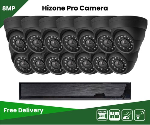 4/8/16/32CH HIZONE PRO 4K DVR - 8MP HIZONE PRO GRIS CÚPULA KIT DE SISTEMA - Imagen 28 de 46