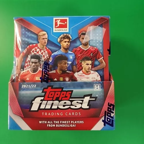 2021/22 Topps Finest Bundesliga Soccer Hobby Box