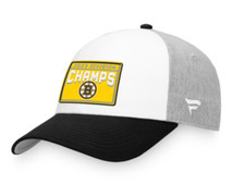 Adult Boston Hockey Bruins 2023 Division Champions Locker Room Hat