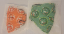 Set of 2 Child  M  M Candy Comfort Fit Contour Face Mask Cover Washable
