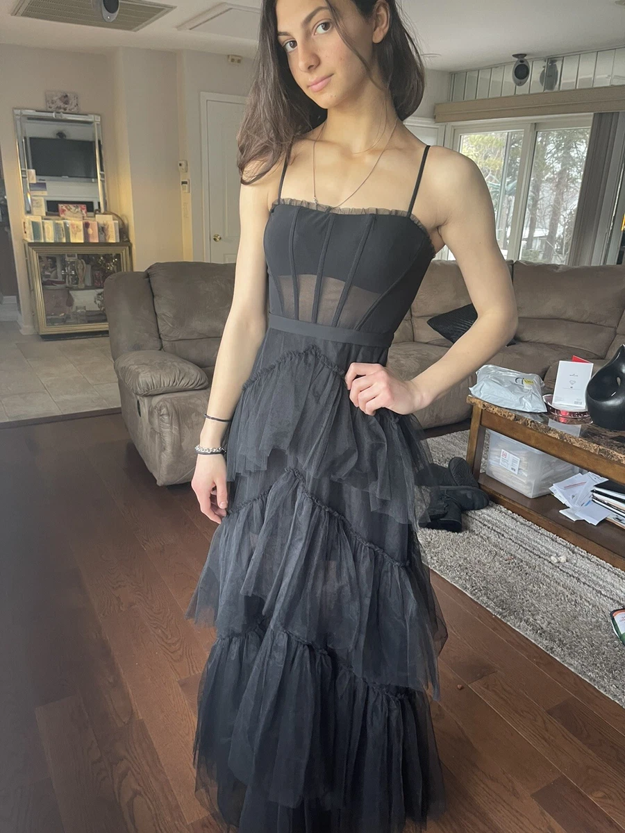 corset tulle dress