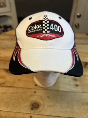 Coke Zero Sugar 400 Daytona Hat NASCAR 2018  Fanatics Hook And Loop Adj.