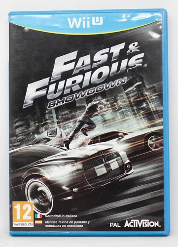 FAST & FURIOUS SHOWDOWN NINTENDO WIIU WII U PAL ESPAÑA AND THE FURIUS
