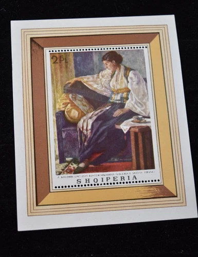 ALBANIA  1968  ART  M/S  S1165   MNH