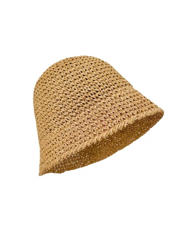Urban Outfitters? Straw Hat Women Preppy Rust Brown Classy  display picture 1