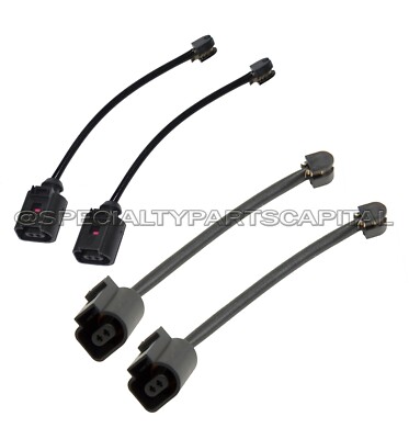 PORSCHE Cayenne Panamera 2010-2016 FR RR L & R Brake Disc Pad Wear Sensor Set 4