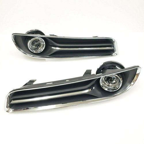 Clear Lens Driving Fog Lights Kit For 2011-2014 Chrysler 300 w/Bezel Bulbs Wires - Picture 2 of 9