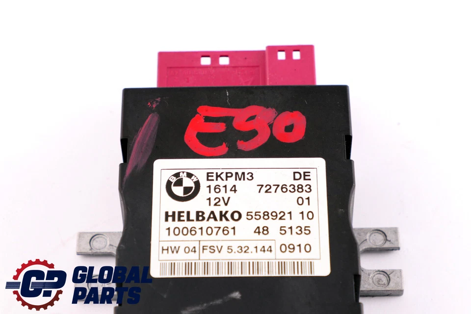 BMW 1 3 5 6 Serie E60 E87 E90 E91 LCI Commande pour Pompe a Carburant 7276383 - Photo 2/4