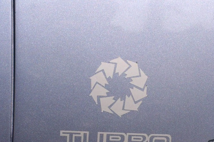 Nuevo par de 2 calcomanías guardabarros rueda turbo Fiat 124 Sport Spider 2000 1981-1982 Foto 4 de 4