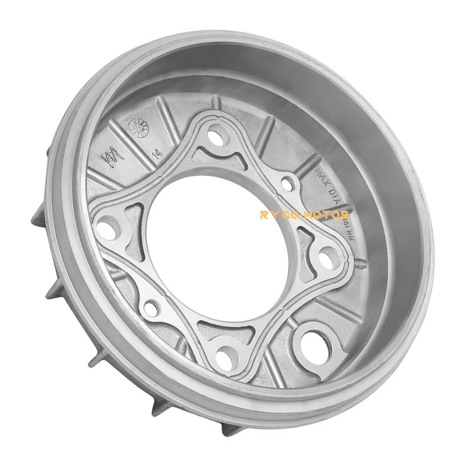 Ступица переднего тормозного барабана для Honda Rancher 350 Rancher 400 TRX350 TRX400 4x4 - Изображение 3 из 4