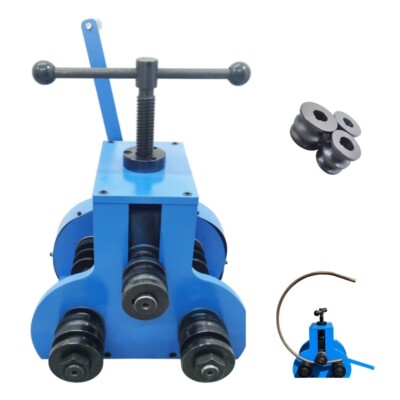 Manual Square/Round Pipe Bending Machine Rebar Blender Tube Flat Square Round