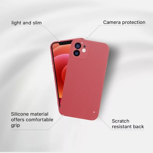 Ultra Thin Frosted Soft Silicone Phone Case For iPhone 12 / 12 Mini / 12 Pro - Picture 22 of 37