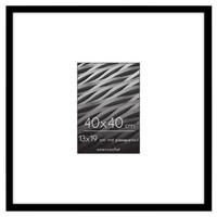 Americanflat Bilderrahmen 40X40 Cm Schwarz - Bilderrahmen 13X19 Cm
