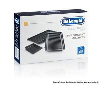 2 Grillplatten von DeLonghi mit Antihaftbeschichtung, 5523110001