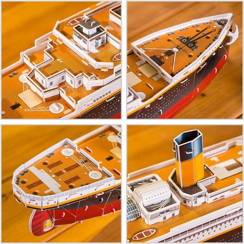 Revell- RMS Titanic, Longitud 80,0cm 3D Puzzle, Multicolor (00 (Importación USA) - Imagen 2 de 7