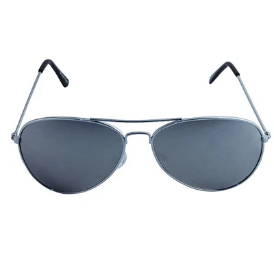 Lunettes de soleil aviateur Lunettes de soleil L argenté miroir (argenté) - Photo 1/2