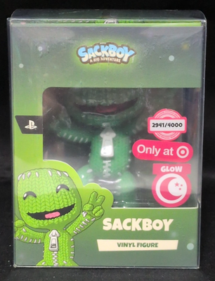 #ad Youtooz PlayStation Sackboy Glow In The Dark Target Vinyl 4000 In Hand $87.97