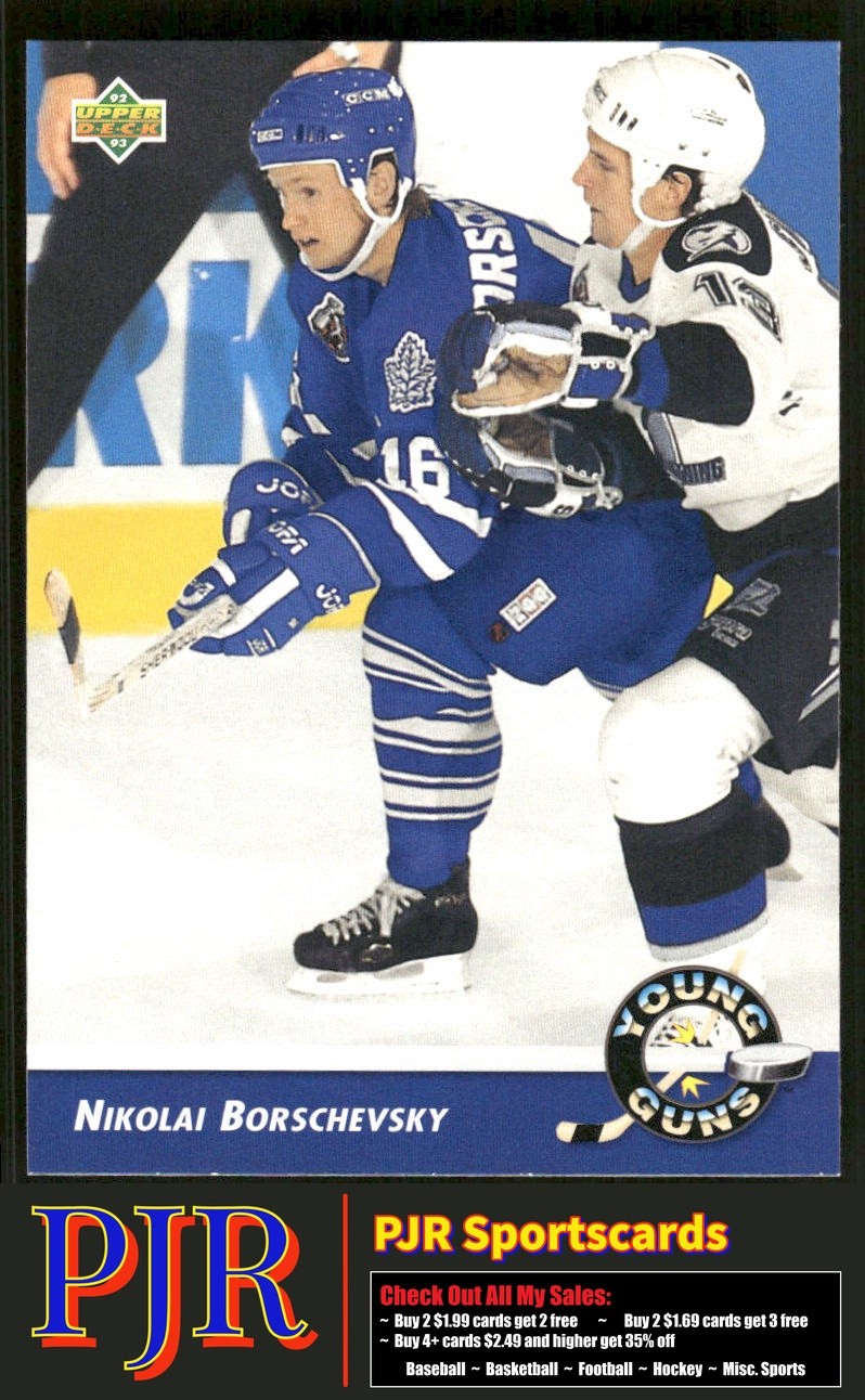 Nikolai Borschevsky #572 (Hockey Cards 1992 Upper Deck) — is it worth grading?