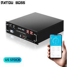 5.12kWh 48V 100AH Server Rack 3U LiFePO4 Lithium Battery V3 Version Off-Grid RV