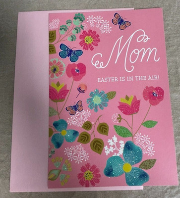 Happy Easter Greeting Card & Envelope ~ Mom