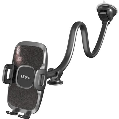 1Zero Solid Car Truck Phone 13 inches, Faux Leather Surface with Black Ring