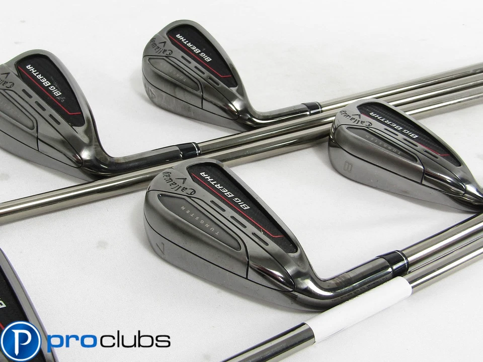 Nice! LEFT HANDED LADIES CALLAWAY '23 BIG BERTHA IRONS 6-PW,AW GRAPHITE WOMEN'S - Image 3 of 4