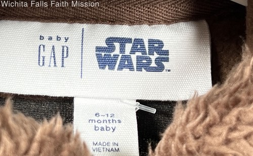 Baby Gap Star Wars Chewie 6-13 months - Picture 2 of 5