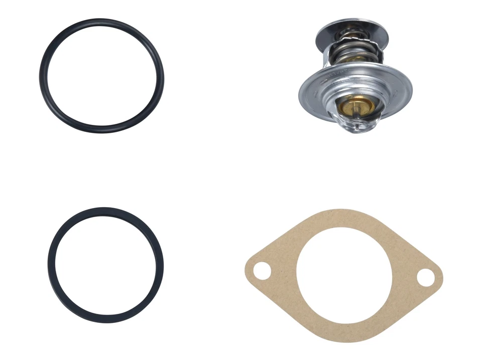 Thermostat für VW Passat Scirocco T3 AUDI 80 100 SEAT OPEL + Dichtung — 第 3/4 张图片