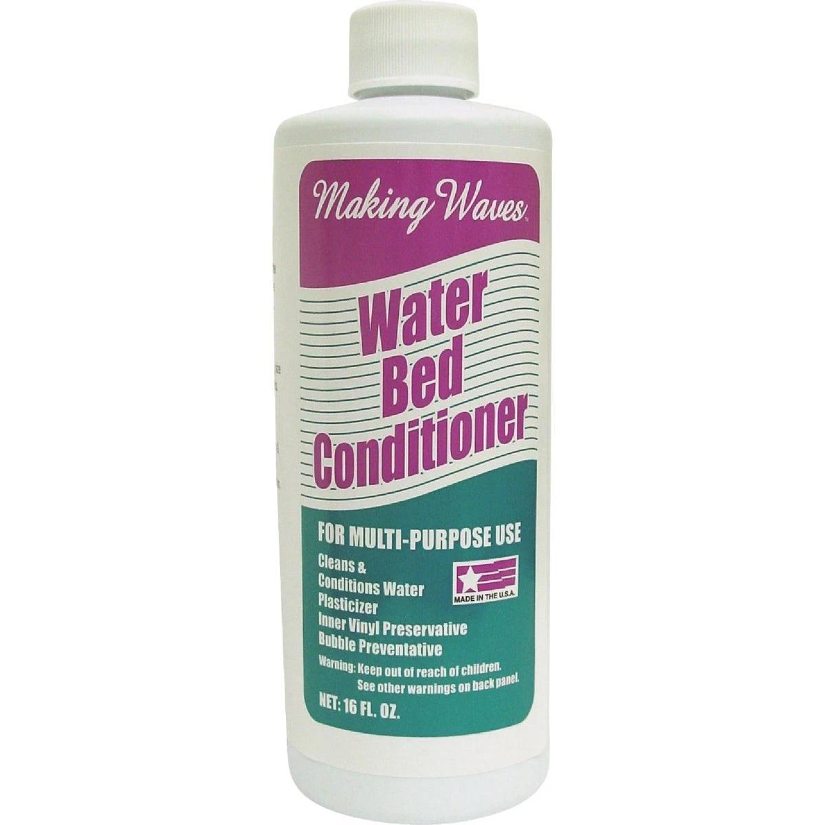 Making Waves 16 Oz. Waterbed Conditioner 1WC 60% Cotton/ 40% Polyester