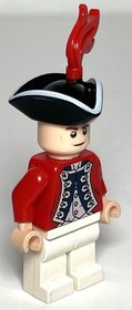 LEGO POC018 King George&rsquo;s Officer (2011, Pirates Of The Caribbean, 853219, 4193)