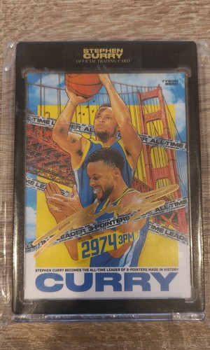 2021 Tyson Beck Stephen Curry Artist Auto 1/1 