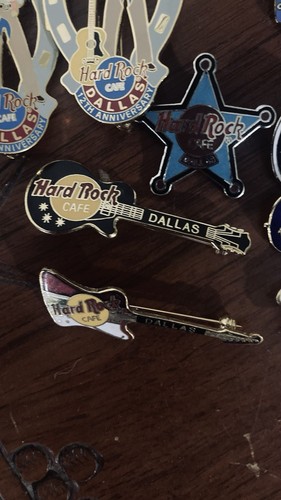 Hard Rock Cafe Pin Lot of 9 PINS! Dallas - Picture 3 of 4