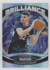 2024-25 Panini Prizm Draft Picks Brilliance Hyper Donovan Clingan #13 1g40