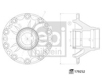 Febi Bilstein Radnabe 179252 FüR Acura Alfa Romeo Aston Martin Audi Bentley BMW