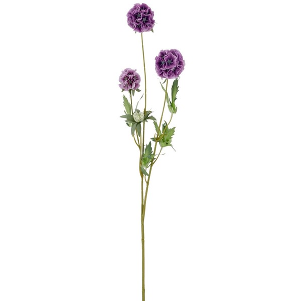 Kunstblume Scabiose, 2Er Set, Farbe Lila, HöHe Ca. 75 Cm-image