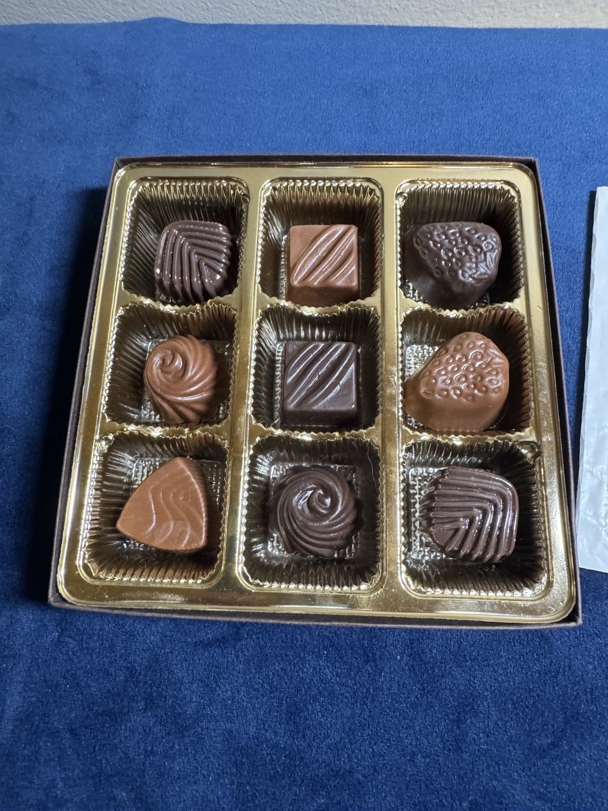 Pretend play food, realistic box of chocolates